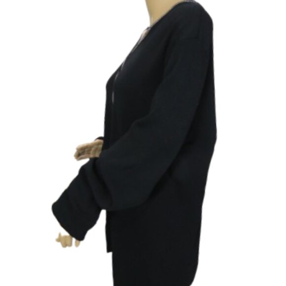 Eugen Klein Sequins Black Long Sleeve Sweater - Picture 5 of 7